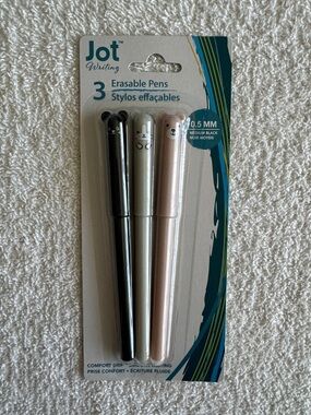 Jot Writing 3-Pack Erasable Pens